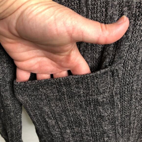 Torrid Sleep charcoal gray knit button front cardigan sweater size 2 or 2X - Picture 5 of 14